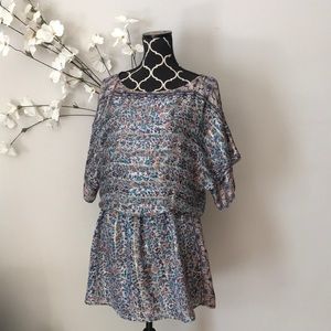Joie silk floral dress